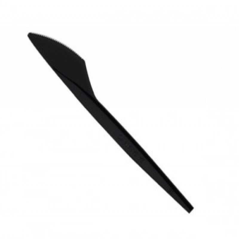 سكين بلاستيك اسود ماركة عسق *20*50