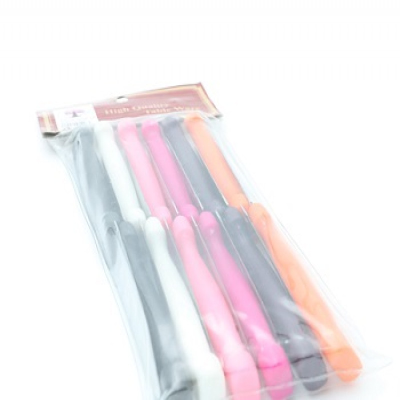 سكين فاكهة ملون 12ح رقم1426-1427