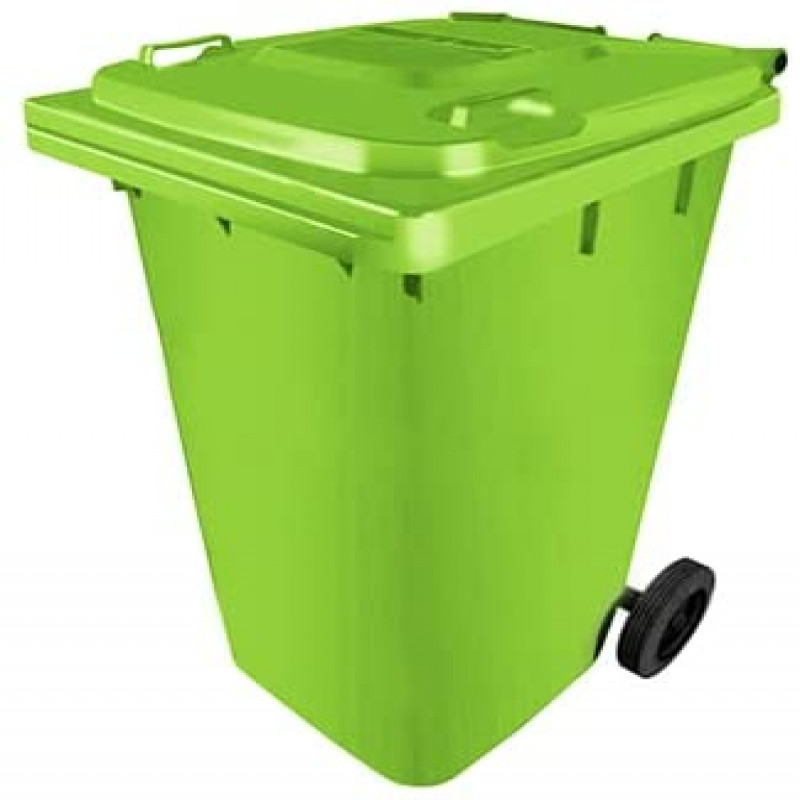 سطل نفايات ميلي منوع 120لتر بدعسة